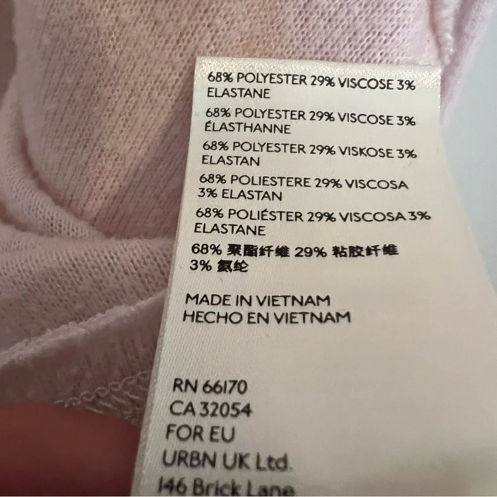 We The Free Soft Pink Cowl Neck Sweater Boho Loungewear Athleisure Indie Lounge